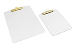 Clear Acrylic Clipboard A5