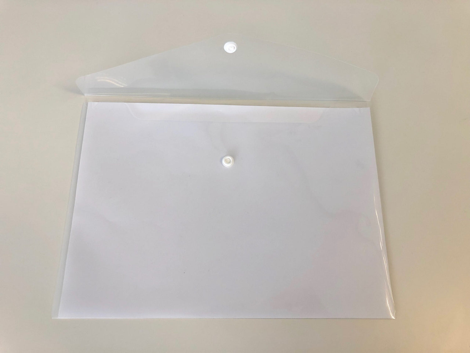 A4+ Gloss Clear Popper Wallet (box of 50) – 305 x 220mm