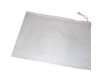 A4 + A5 Clear Mesh Zip Case