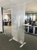 Portable & Lightweight Floor Screen for Office, Retail, Classroom or Home working