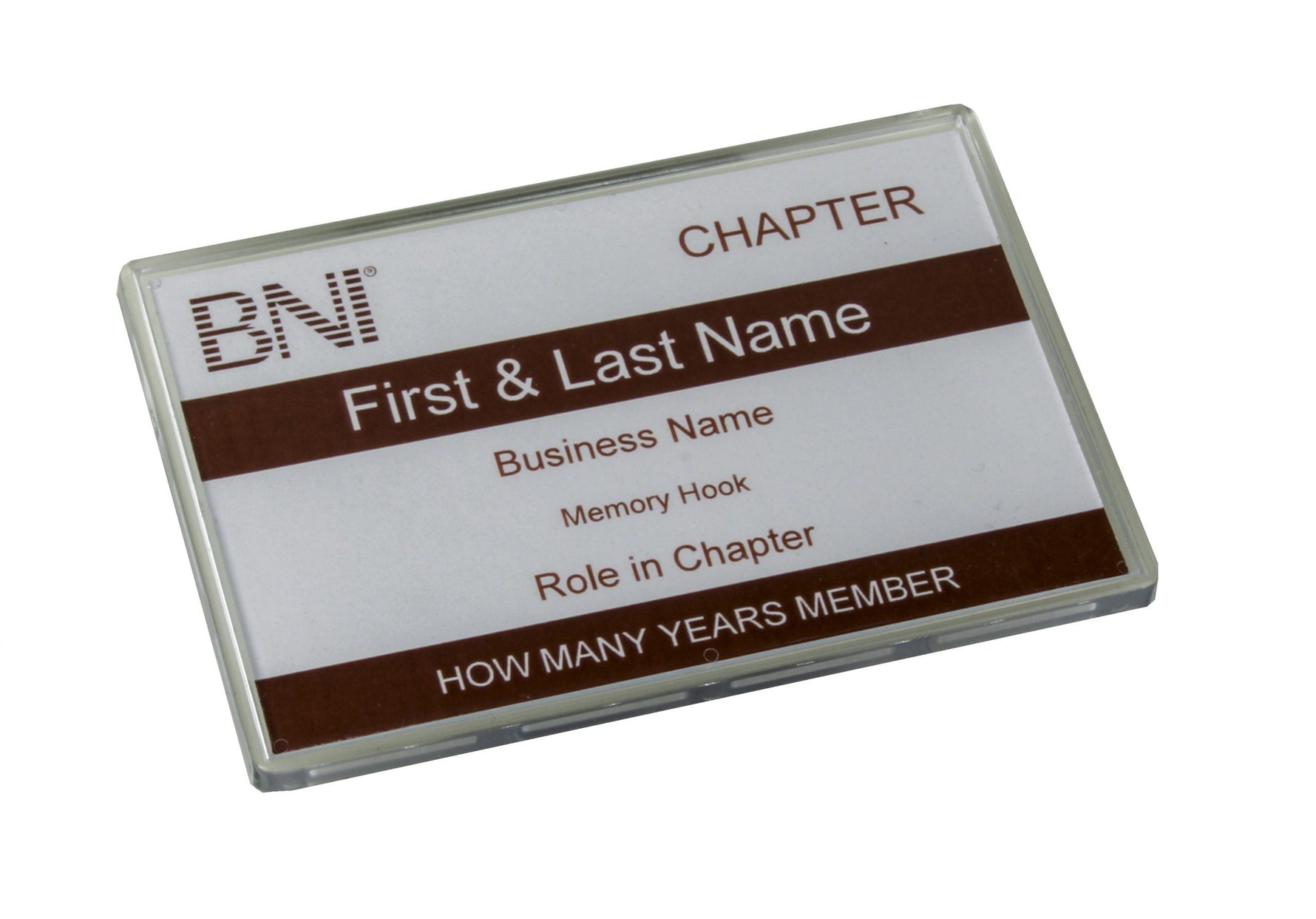 BNI - Insertable Magnetic Badge (Including Insert) Phillips Direct