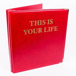 The Big Red Book - 'This is Your Life' Photo Album / Scrapbook