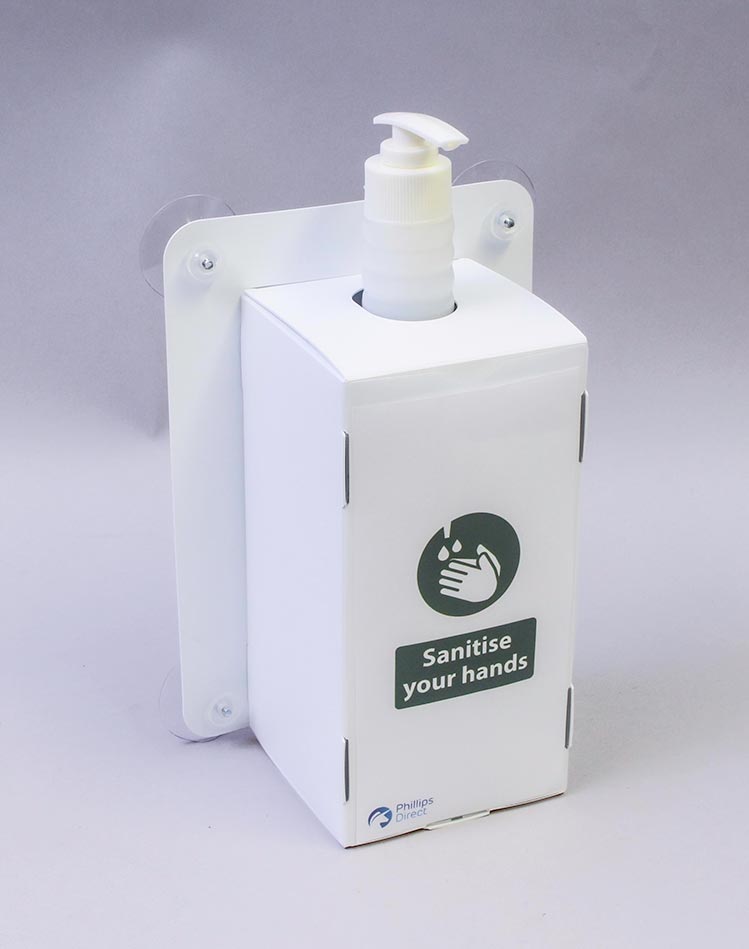 Wall Mounted Hand Sanitiser Holder 1Litre