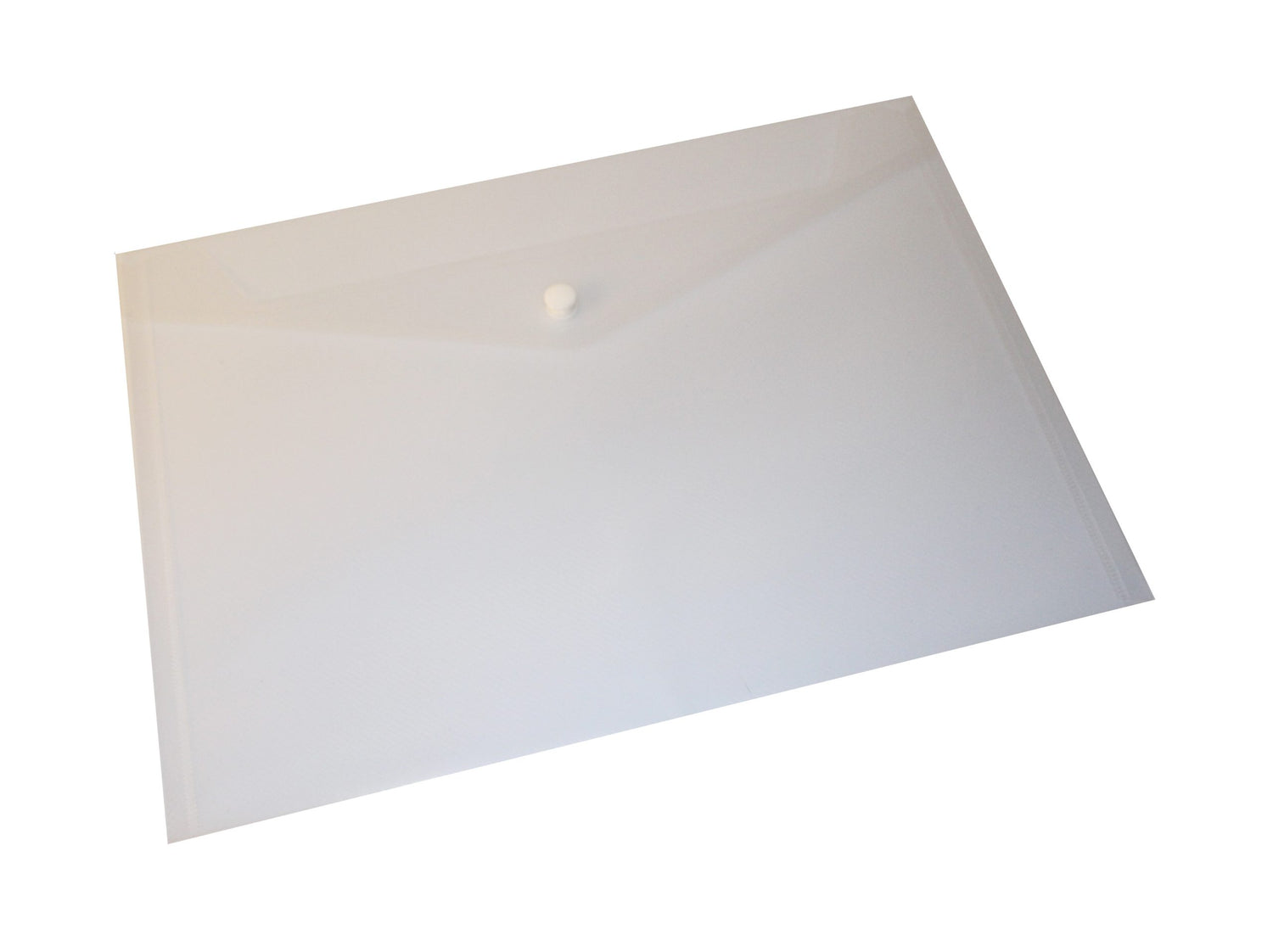 A4+ Clear 'White Popper' Wallet (pack of 5's)