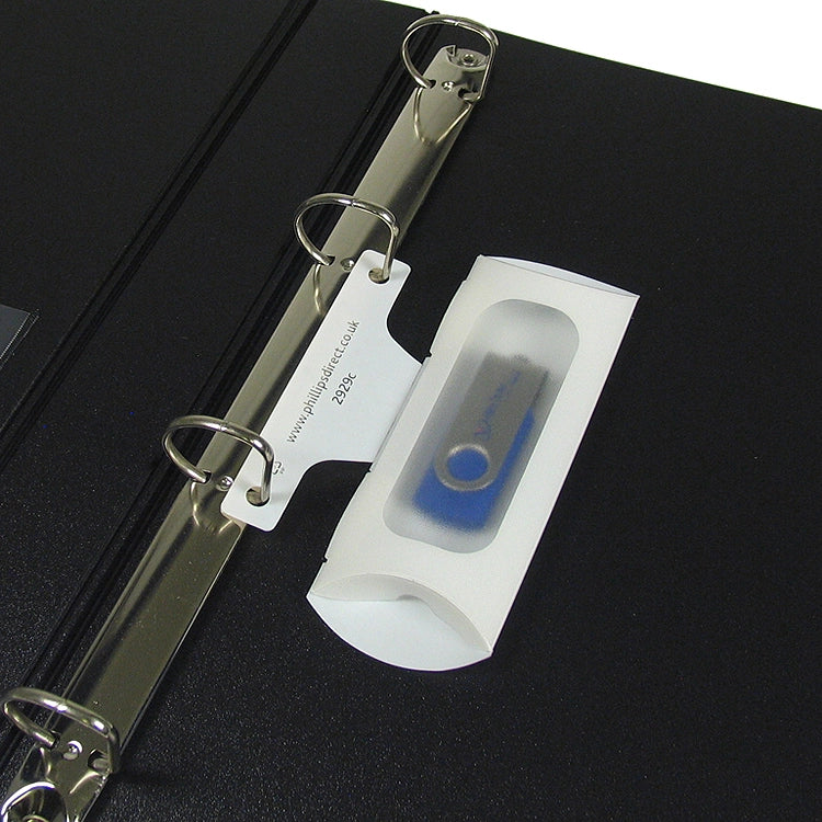 Memory Stick Storage Rack USB Memory Stick Holder for UK Ring Binders – Phillips Direct
