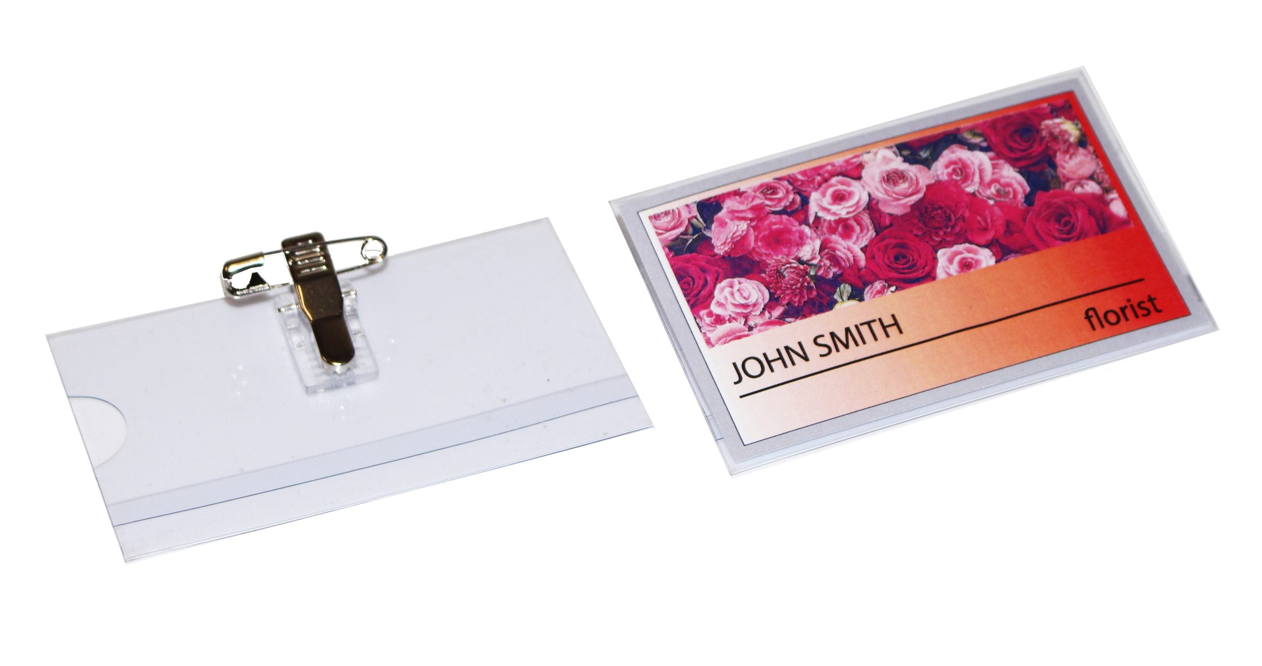 Insertable ID Badge Clip + Pin (pack of 10's) – Phillips Direct