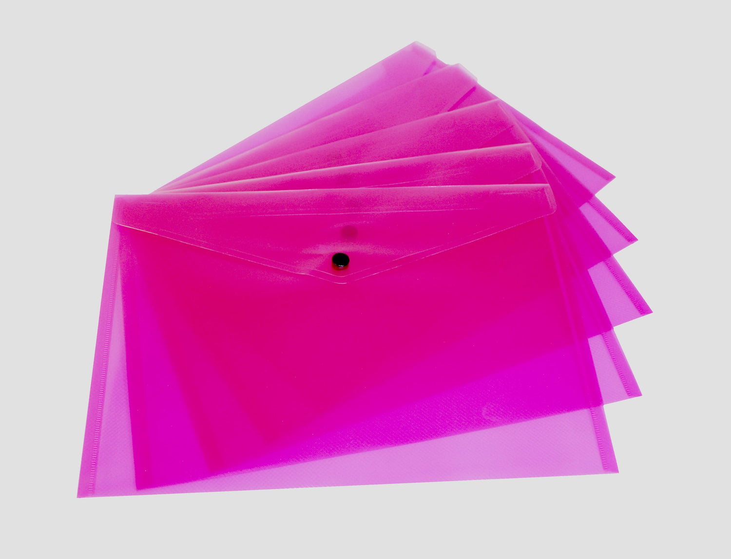 A4+ Pink Popper Wallet (pack of 5's) Phillips Direct
