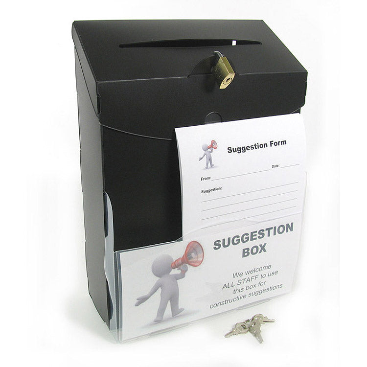 Print On Demand Suggestion Box / Ballot Box – Phillips Direct
