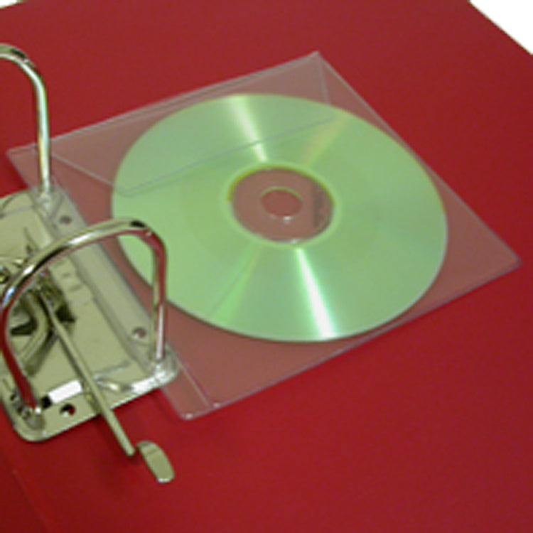 Single CD Pocket for ring binding (100 pack)